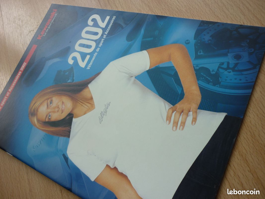 Prospectus KAWASAKI vêtements de 2002 à 15 euros (image 1)