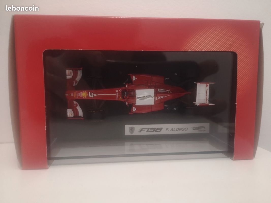 2013.- Fernando Alonso. Ferrari F138. - La historia de la Formula 1 a