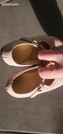 Chaussures Bébé Fille Start Rite Taille 5G UK - Bleu Marine - Occasion Très Bon état