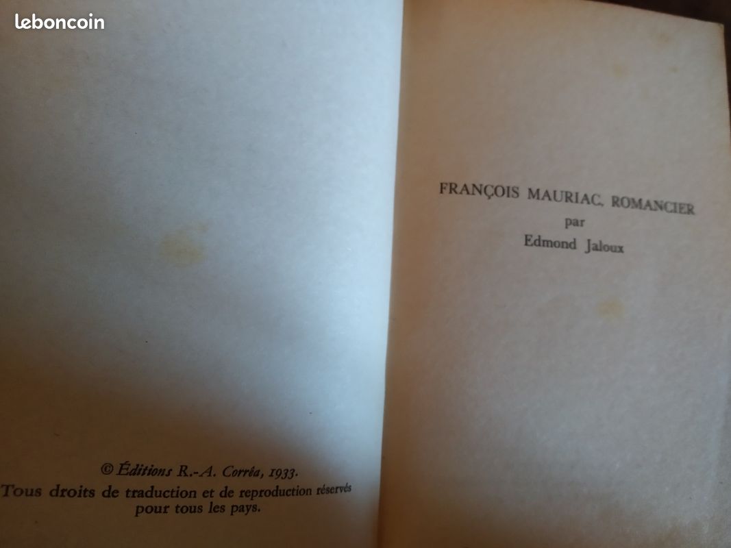 François Mauriac Le Romancier et ses personnages (image 4)
