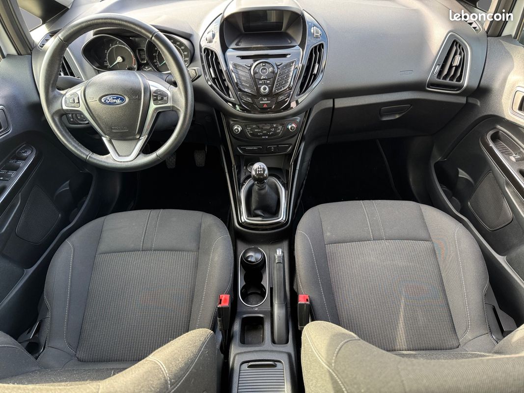 FORD B-MAX 1.0 ECOBOOST 125 Titanium Attelage Suivi Complet Radar AR Bluetooth Garantie 12 mois (image 2)