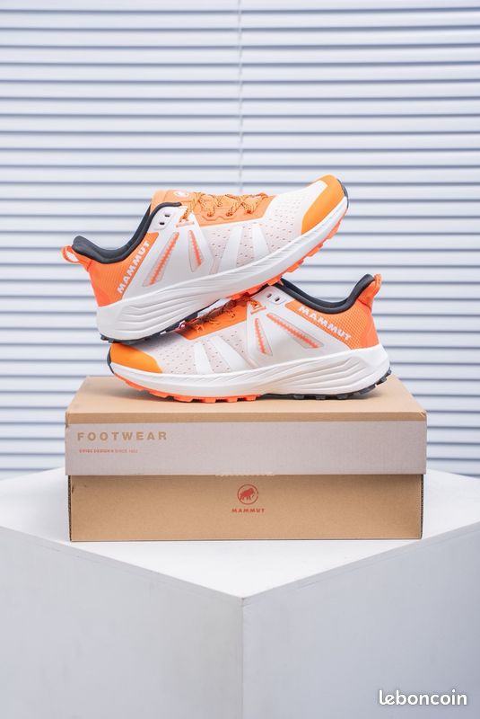 MAMMUT Saentis TR Orange blanc chaussure (image 1)