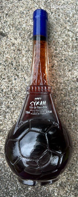 LEGRAS BOUTEILLE LA Tour Eiffel avec bouchon d'origine art déco signé