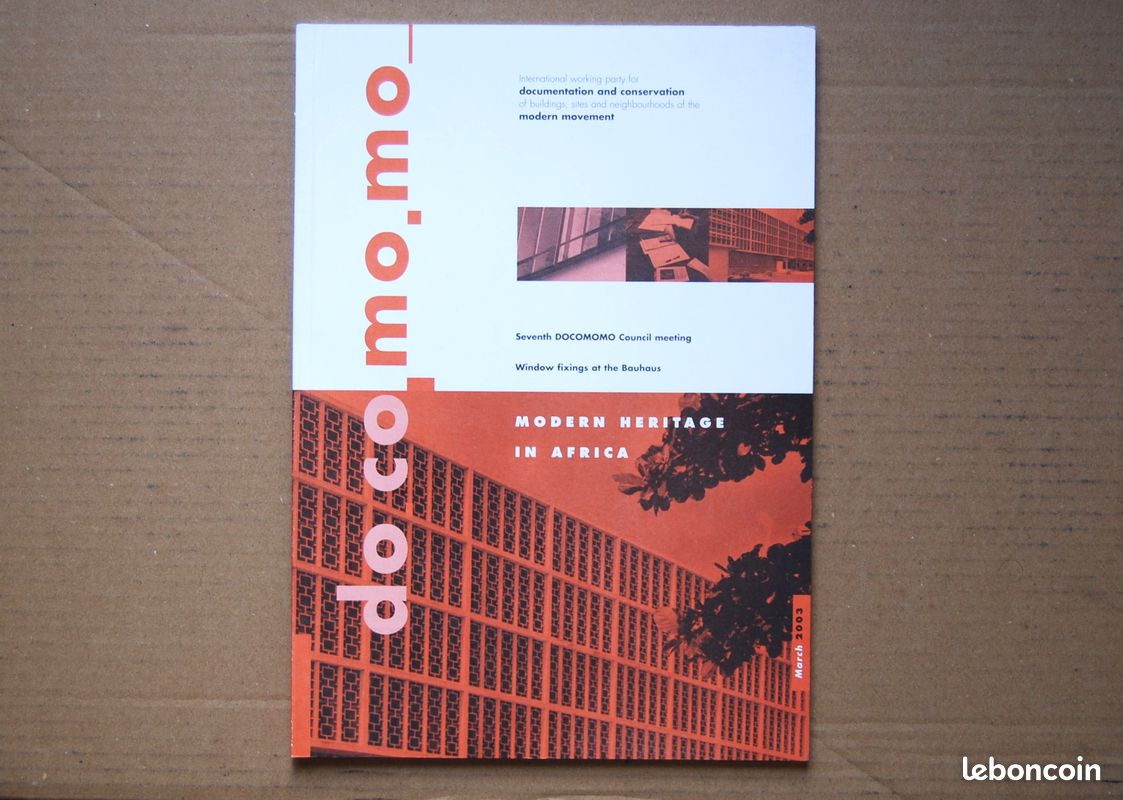 Modern Heritage in Africa - Docomomo journal (image 1)