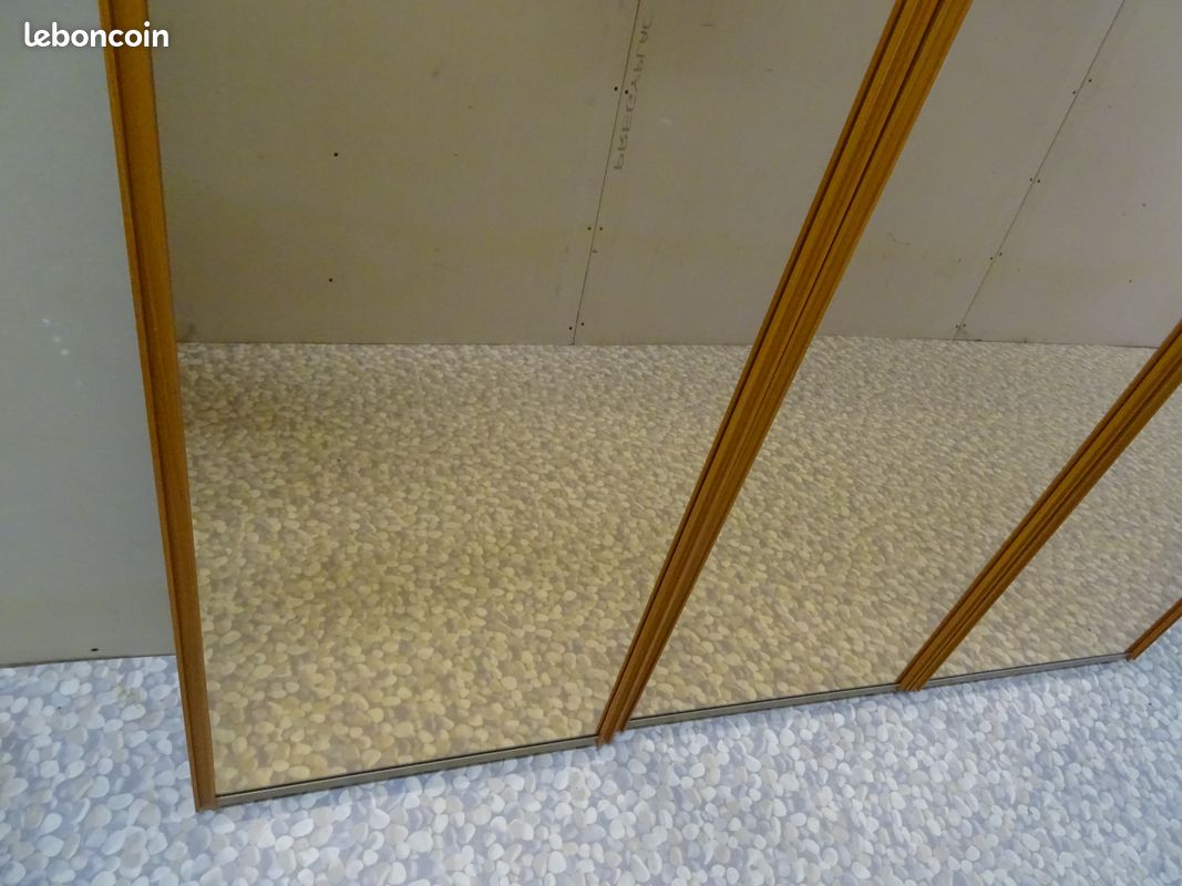 Portes de placard coulissantes miroir fumé (image 3)