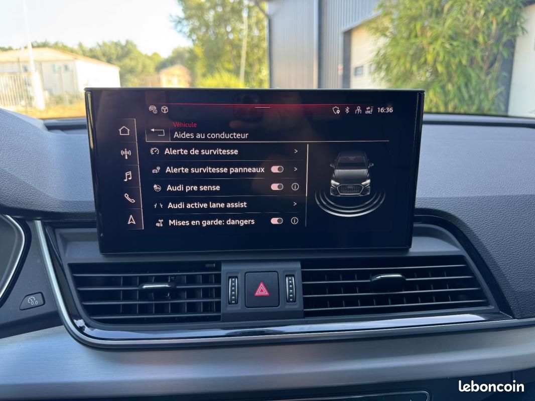 Audi Q5 Sportback 50 TFSIe Hybrid PHEV 299 ch Quattro S line S tronic 7 - 1e main Origine FR (image 48)