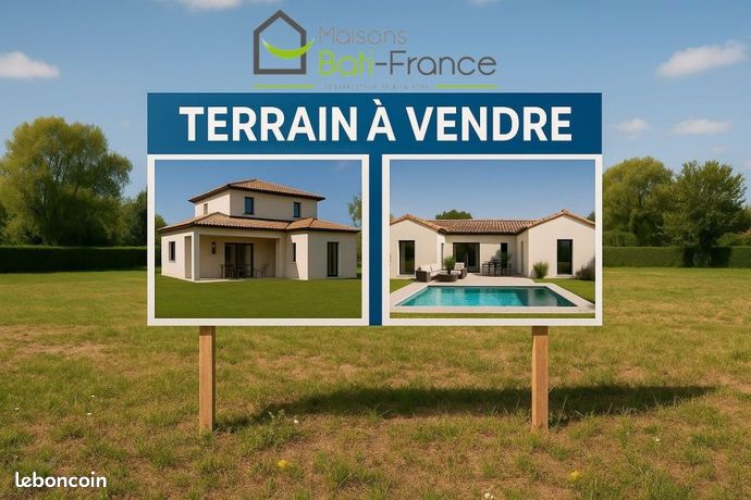 Terrain à bâtir 2318 m² à Beaumettes – vue dégagée plein sud au cœur du Luberon, idéal projet maison familiale ou investissement