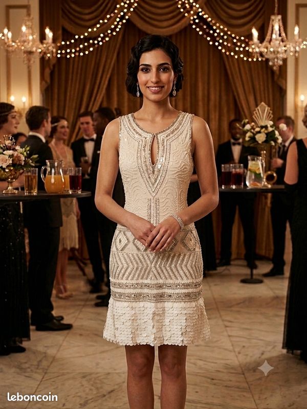 Robe à sequins FAUST taille 34 (image 1)