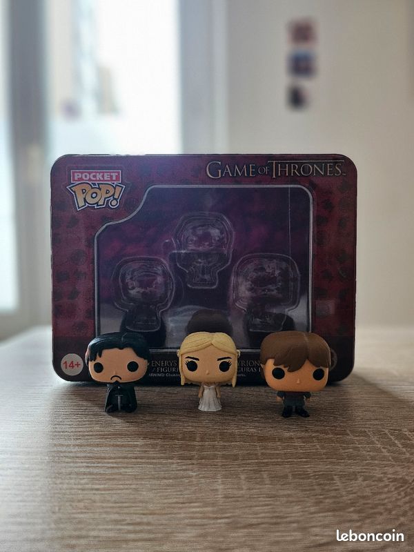 Lot De 6 Funko Pop Game Of Thrones : Lyanna, Jaqen, Arya, Tormund, Melisandre, Jon Snow