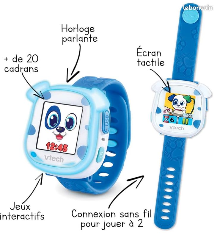 Montre VTech My First KidiWatch Bleue neuf Jeux Jouets