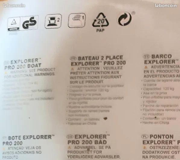 Bateau gonflable Intex (image 2)