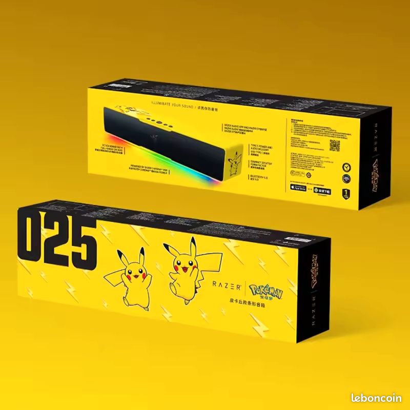 Barre de son Razer Léviathan v2x pokémon (image 3)