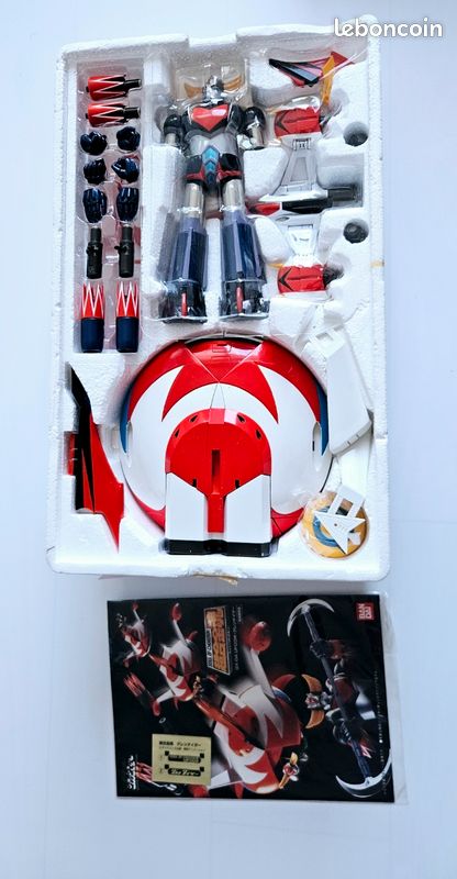 Goldorak GX04 Popy Soul Of Chogokin 2004 – Diecast Complet – Japon Rare