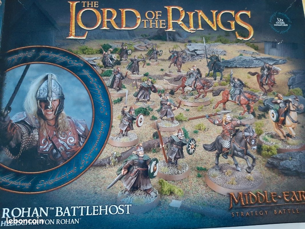 Api Rohan Guerrier du rohan battlehost - Jeux & Jouets