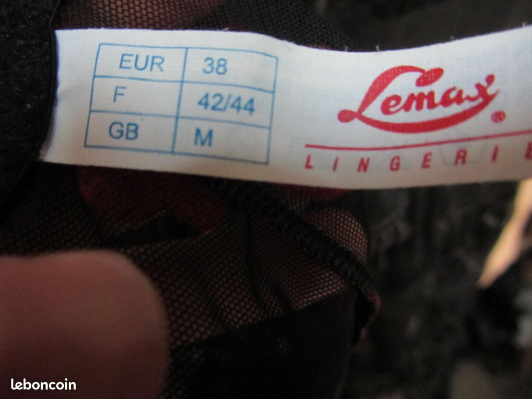 Boxer coeurs gothique sexy lolita (image 7)