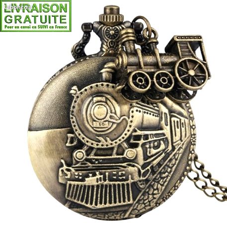 Montre Gousset Newton Cheminot - Vintage 1990 - Chaîne Sécu - État Exceptionnel