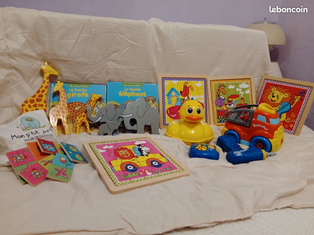 Lot jouets et puzzles enfants (image 1)