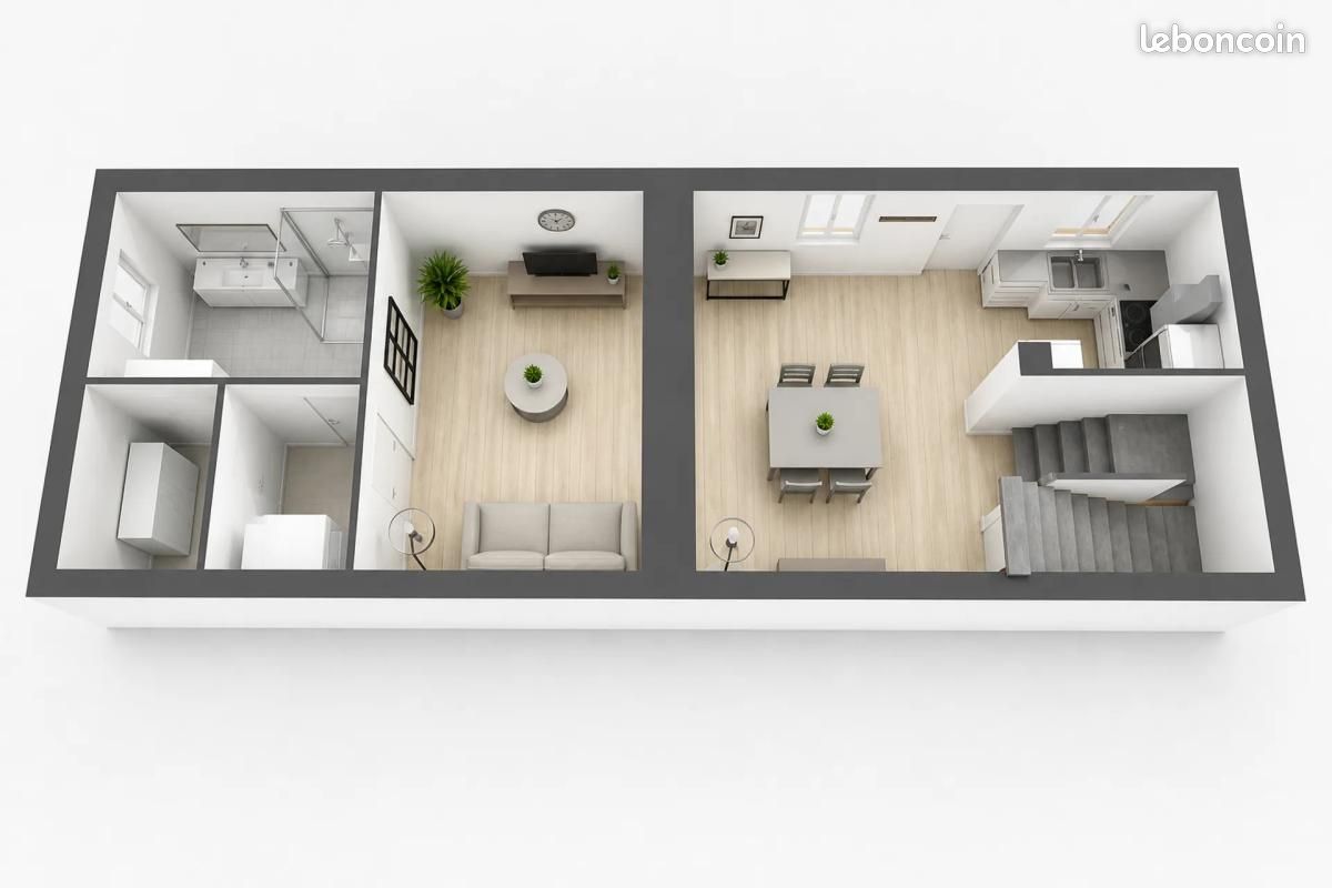 Maison 3 pièces 59 m² (image 11)