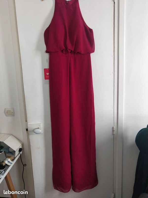 Jjshouse Combinaison Jjshouse Femme Lace Jjshouse Bordeaux