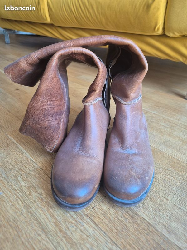 Bottes cuir Haghe (image 1)