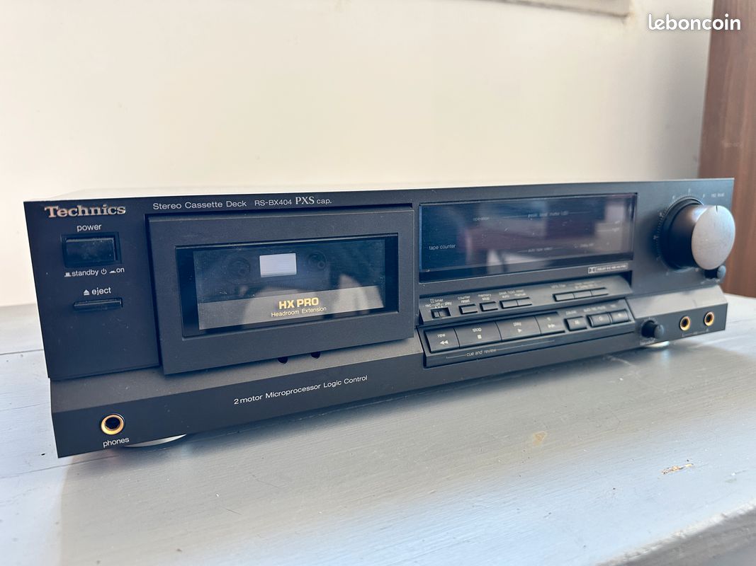 Platine Cassette Technics RS-M95 – état Impeccable – Première Main – Argenté