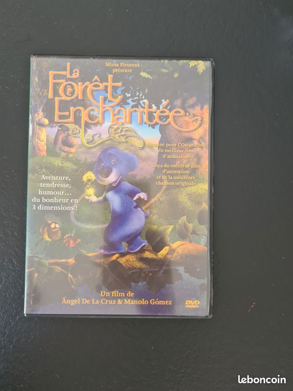 DVD dessin animé La forêt enchantée (image 1)
