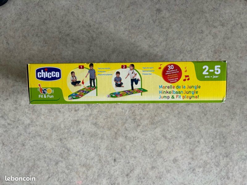 Jeu Chicco “Marelle de la Jungle” électronique et musical – Complet (image 3)