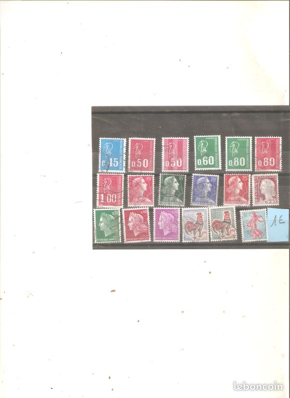 50 Timbres France Divers – Lot Collection Philatélie Prophila – Qualité Garantie Pour Passionnés