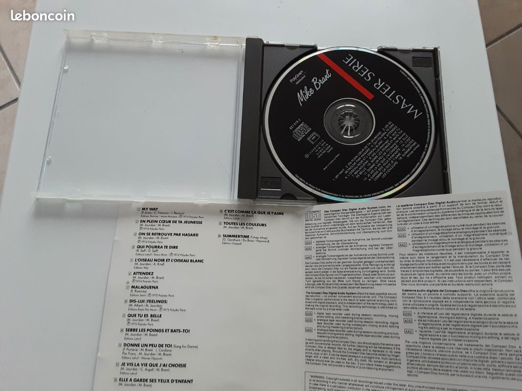 Cd Mike Brant (image 2)
