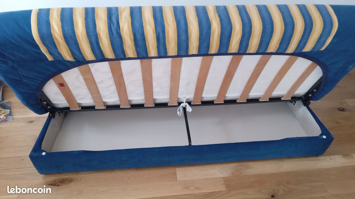 Banquette Clic-Clac RIVA 130x190 cm – Matelas Épais 18 cm (Couchage Quotidien) (image 6)