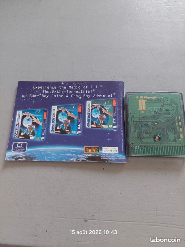 Jeux video + notice e.t sur gameboy color (image 2)