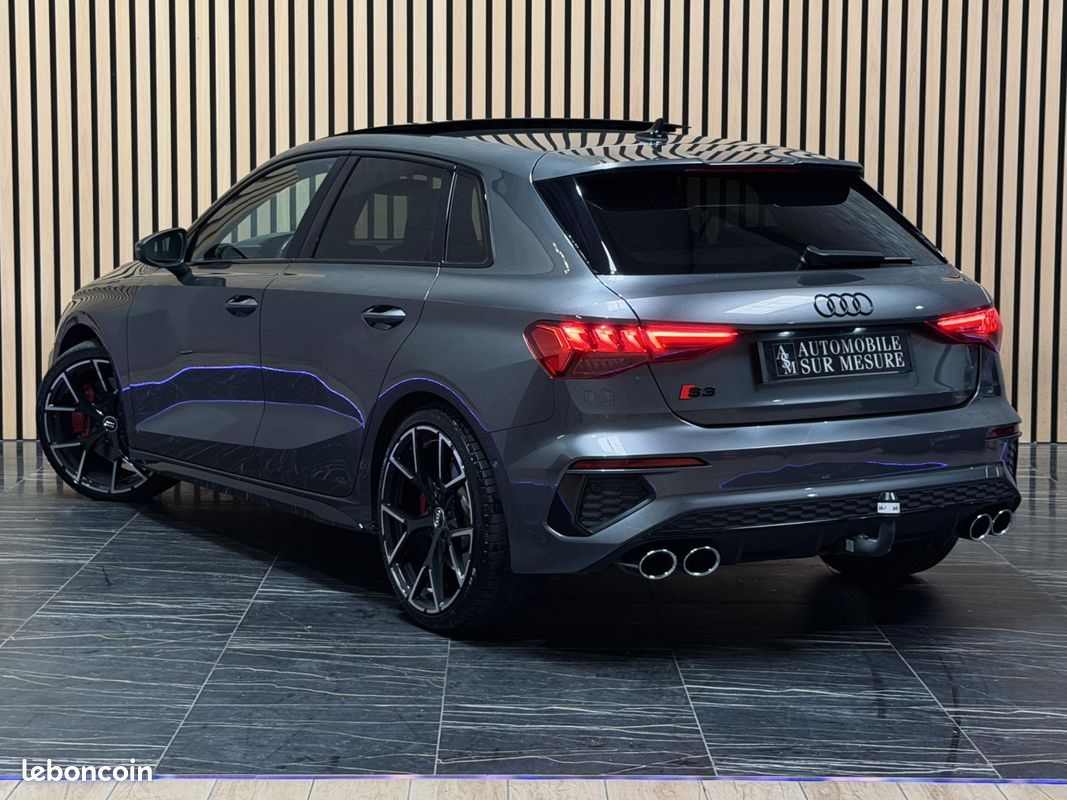 AUDI S3 SPORTBACK Quattro 2.0 310 S-tronic 8Y IMMAT FRANCE SUPERBE CONFIGURATION TOIT OUVRANT (image 2)