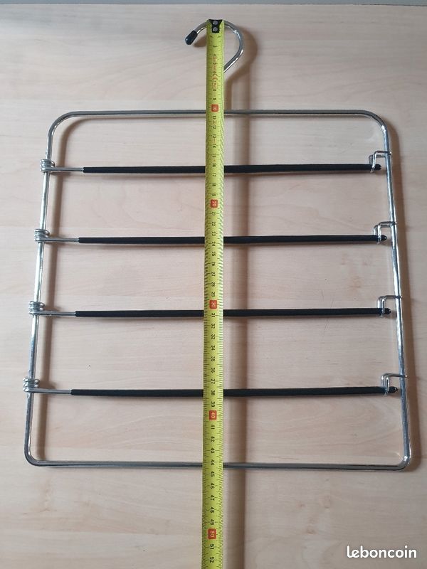 Lot de 5 cintres multiples à pantalons (image 4)