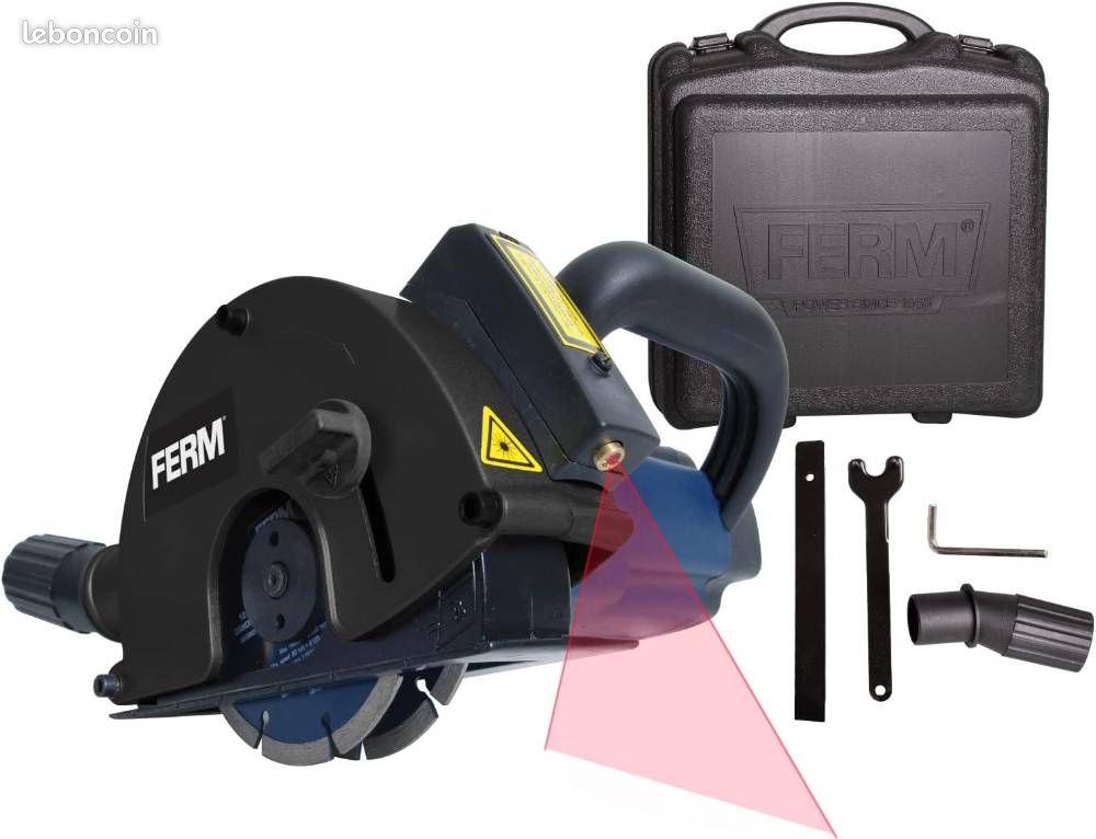 Rainureuse 1700W 125mm - Laser - Neuve - Livraison comprise en France (image 1)