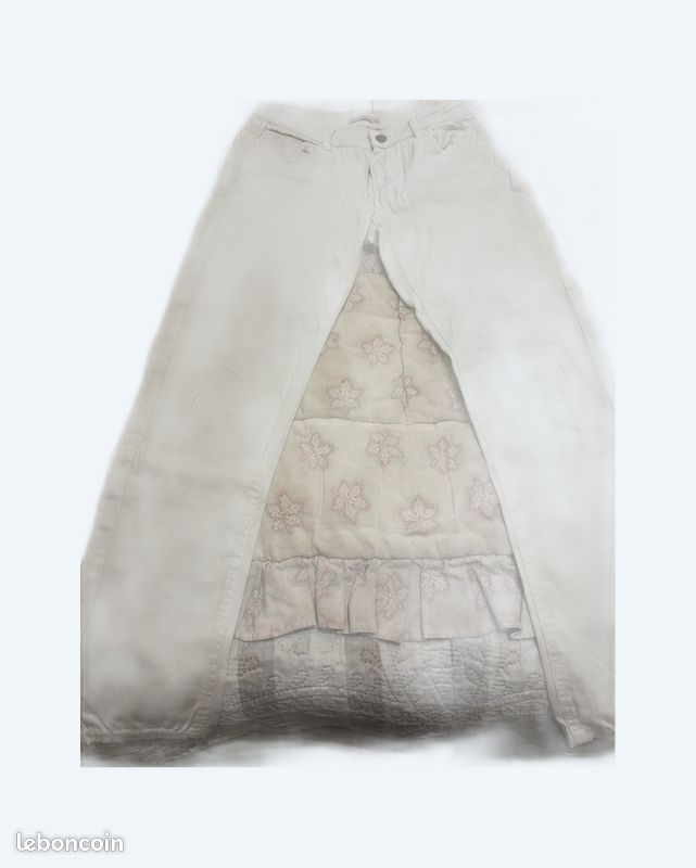 Jean blanc (image 1)