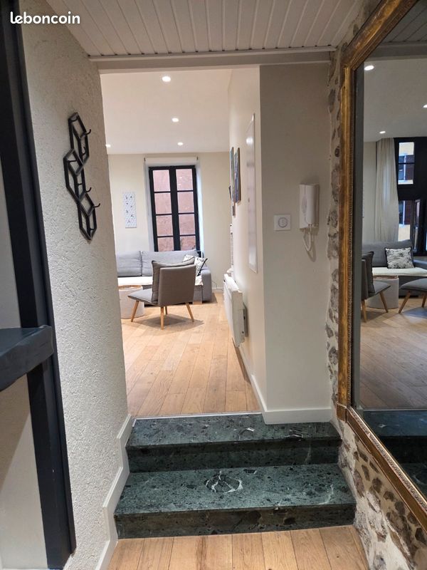 T2 MEUBLÉ 38 m² RÉNOVÉ – VUE SUR LE THIOU – VIEILLE VILLE D’ANNECY (image 2)