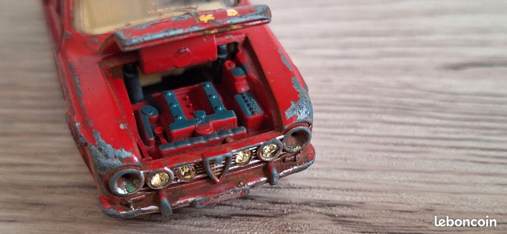 boite 514 dinky toys pour ALPHA ROMEO GIULIA 1600