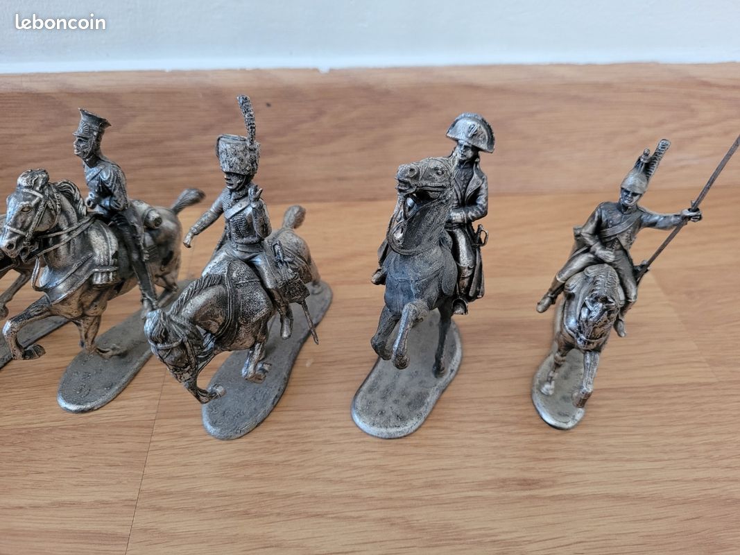 Lot De Soldats De Plomb MHSP – Armée Napoléonienne, Infanterie Française 1:32