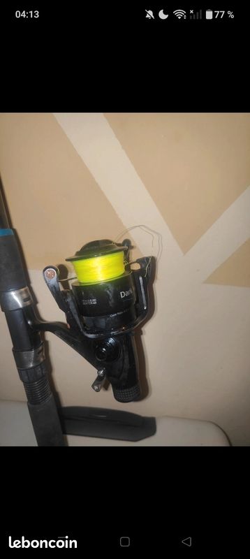 Ensemble peche carpe mer canne telescopique jin long 360 et moulinet 6000 (image 2)