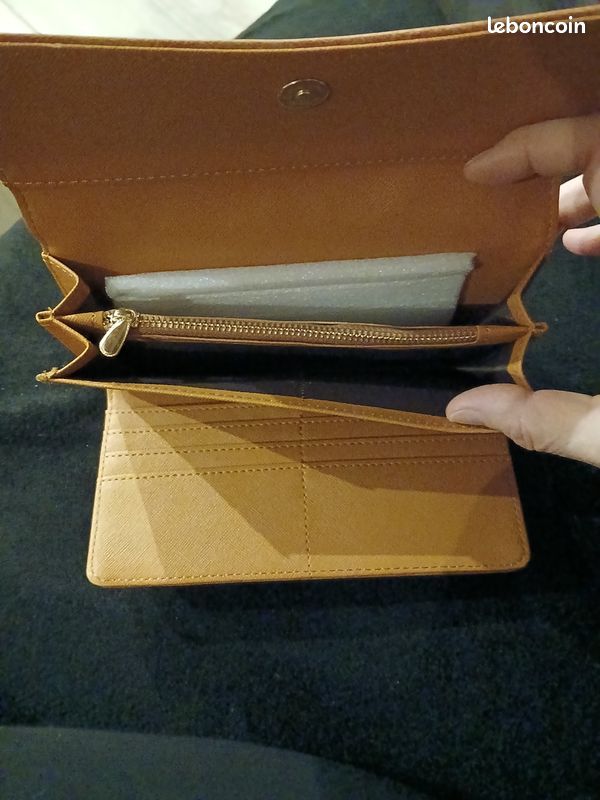 Portefeuille marron neuf (image 2)