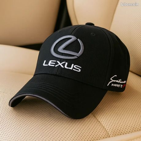 Casquette Lexus noire | idée cadeau | casquette avec logo brodé