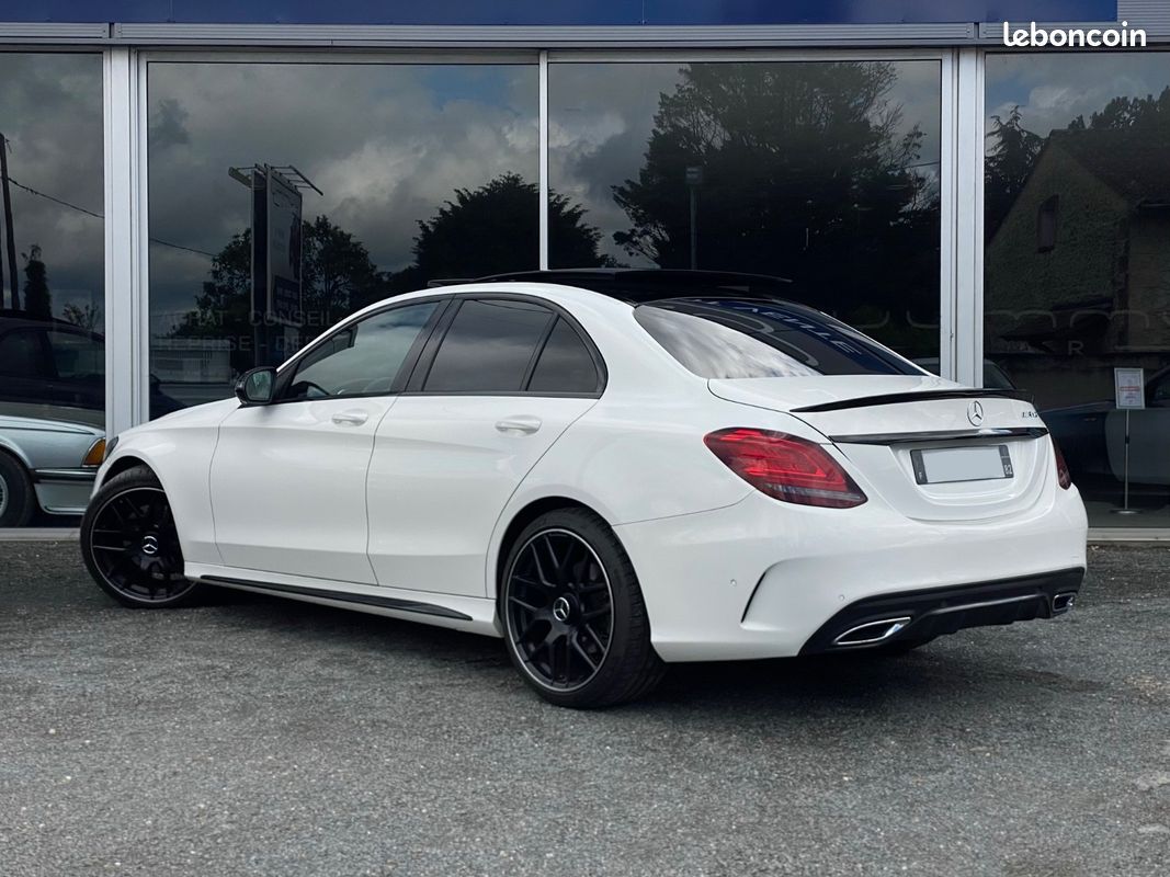 Mercedes CLASSE C 220D 194 ch / Toit ouvrant / Ambiance LED intérieur / Son Burmester / Sièges chauffants / Virtual Cockpit / Caméra 360° (image 4)