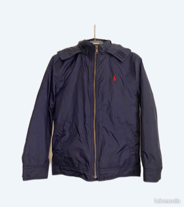Imperméable Ralph Lauren enfant bleu marine (image 1)