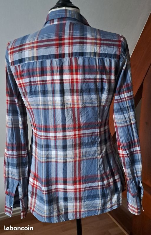 Chemise à carreaux Camaieu T36 (image 2)