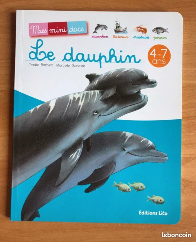 Livre Mes mini Docs Le dauphin (image 1)