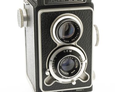 Appareil Photo Moyen Format Semflex Standard 4.5 (Type 6) - Gris - 1955 - Excellent état