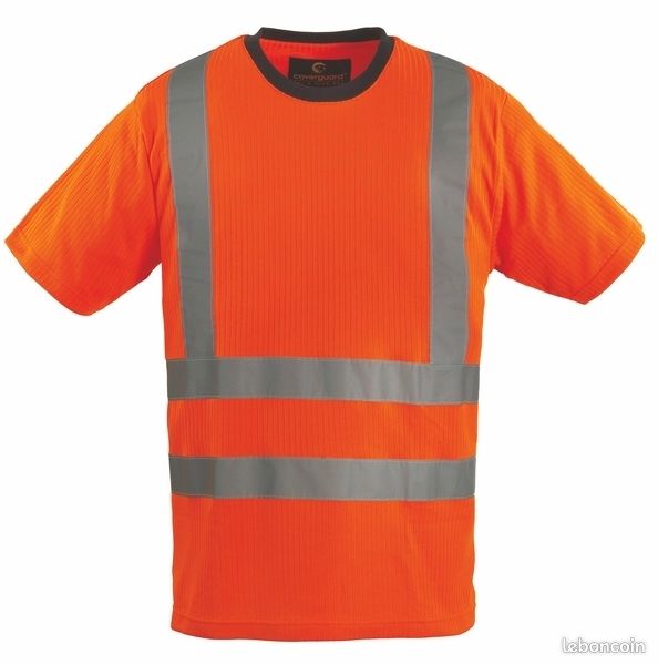 Tee shirt de travail YARD T-SHIRT HAUTE VISIBILITE ORANGE L NEUF (image 1)