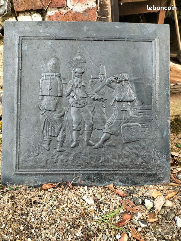 Plaque de cheminée fonte (image 2)