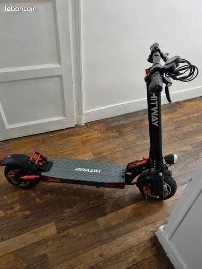 Trottinette électrique (scooter) Hitway Adulte - Motos