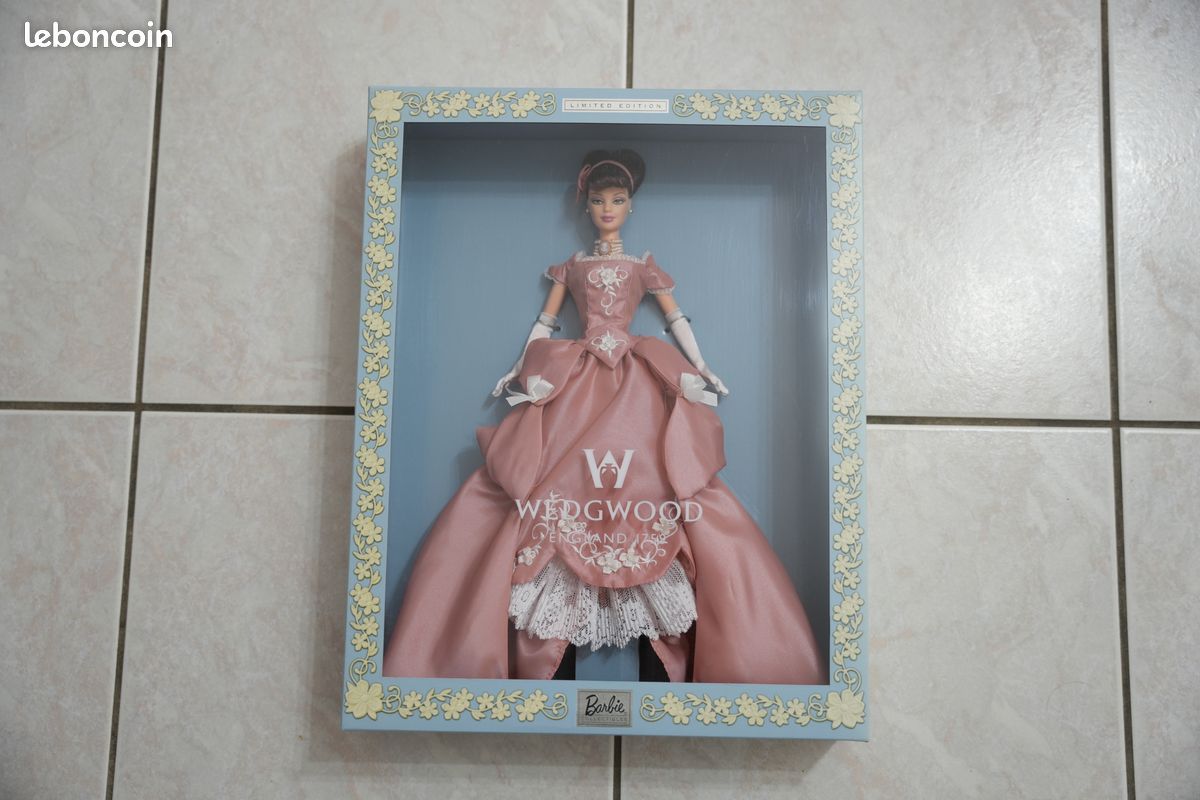 Barbie Limited Edition Wedgwood - Mattel, Collection 1990, Neuve En Boîte